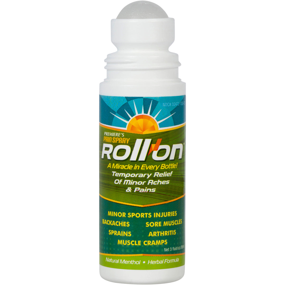 Premiere's Pain Spray Roll-On – Fast, Targeted, Cool Relief for Muscle & Joint Pain