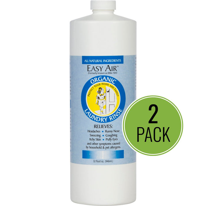 Easy Air   Organic Allergy Relief Laundry Rinse REFILL 32