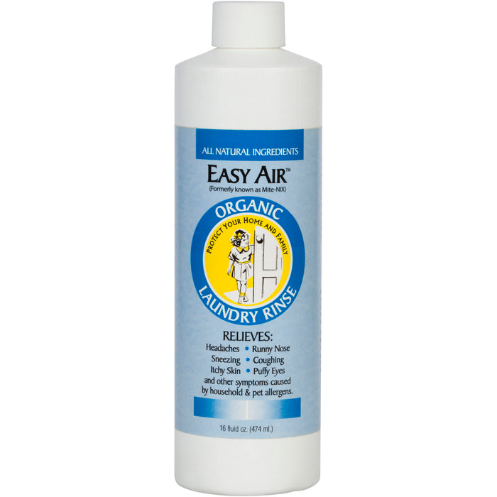 Easy Air   Organic Allergy Relief Laundry Rinse